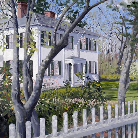 The Emerson House.jpg - The Emerson House 30"X30" SOLD
